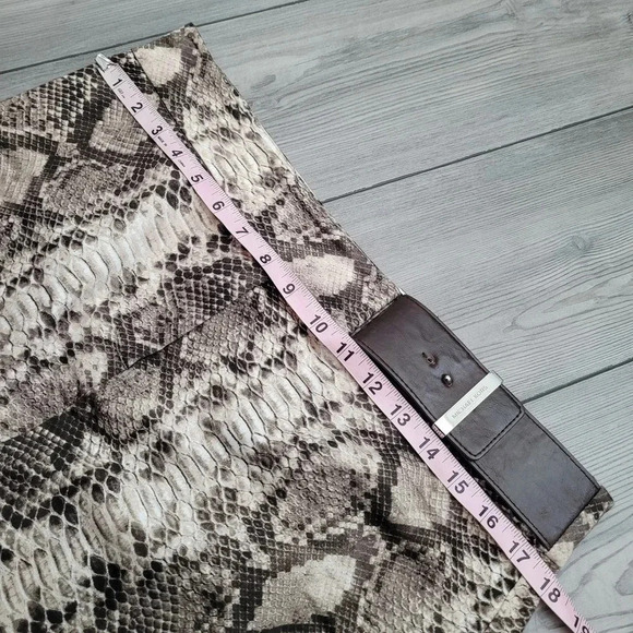 MICHAEL Michael Kors Women's Straight & Pencil Skirt 10 Multicolor Snake Print - Picture 9 of 10